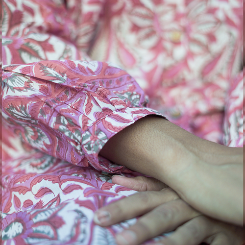 Kaftan Kurta Red